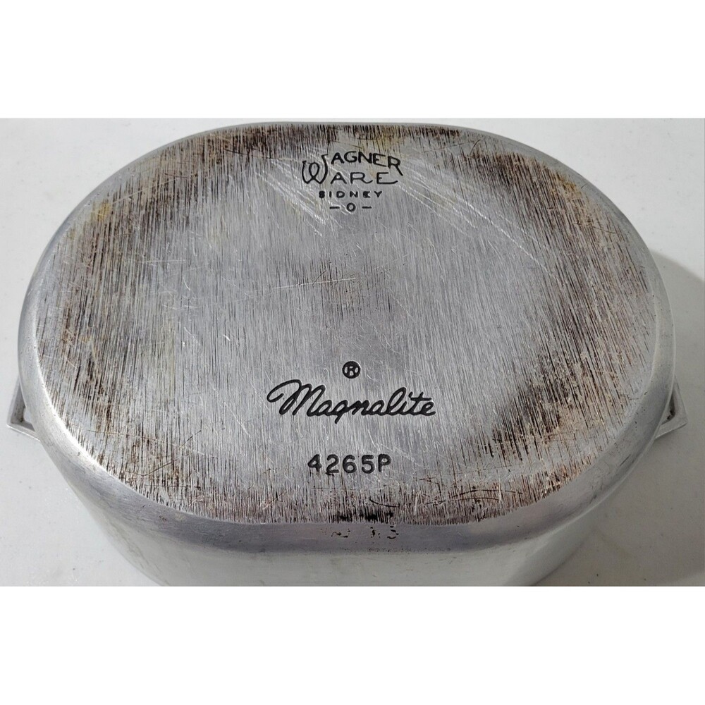 Wagner Ware Sidney O Magnalite Roaster Dutch Oven 4265-P w/ Lid - No Trivet